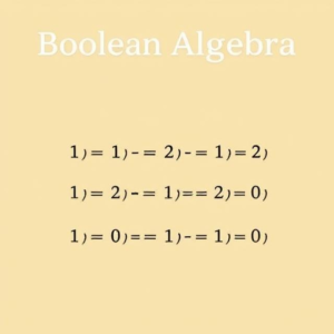 Basic Concepts of Boolean Algebra