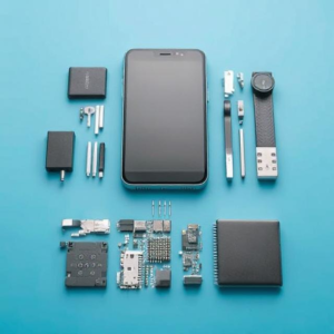 Mobile phone hardware and software : Explain