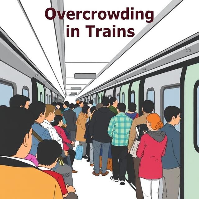 Crowd Management and Overcrowding in Trains