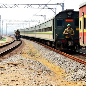 Railway Border Security and Control : Explain