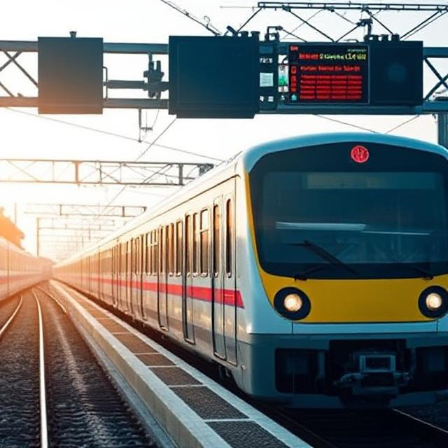 Real-Time Train Location Monitoring