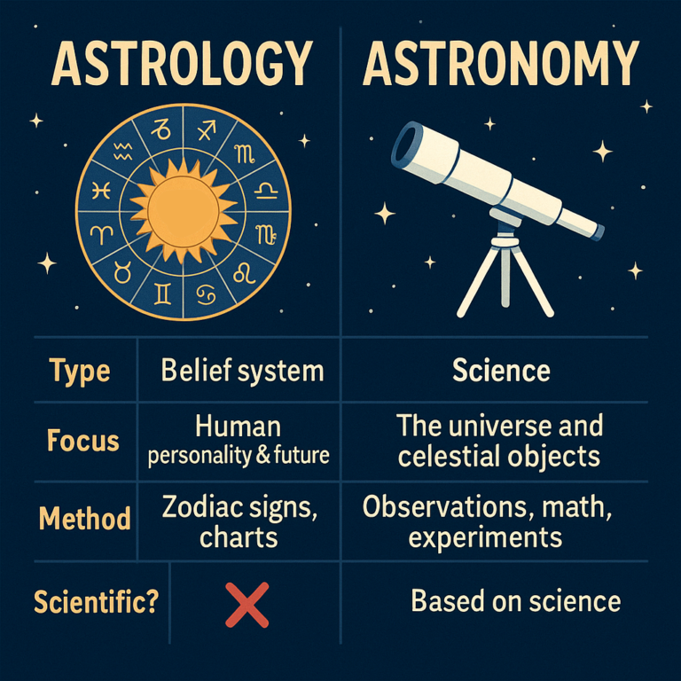 Astrology and Astronomy
