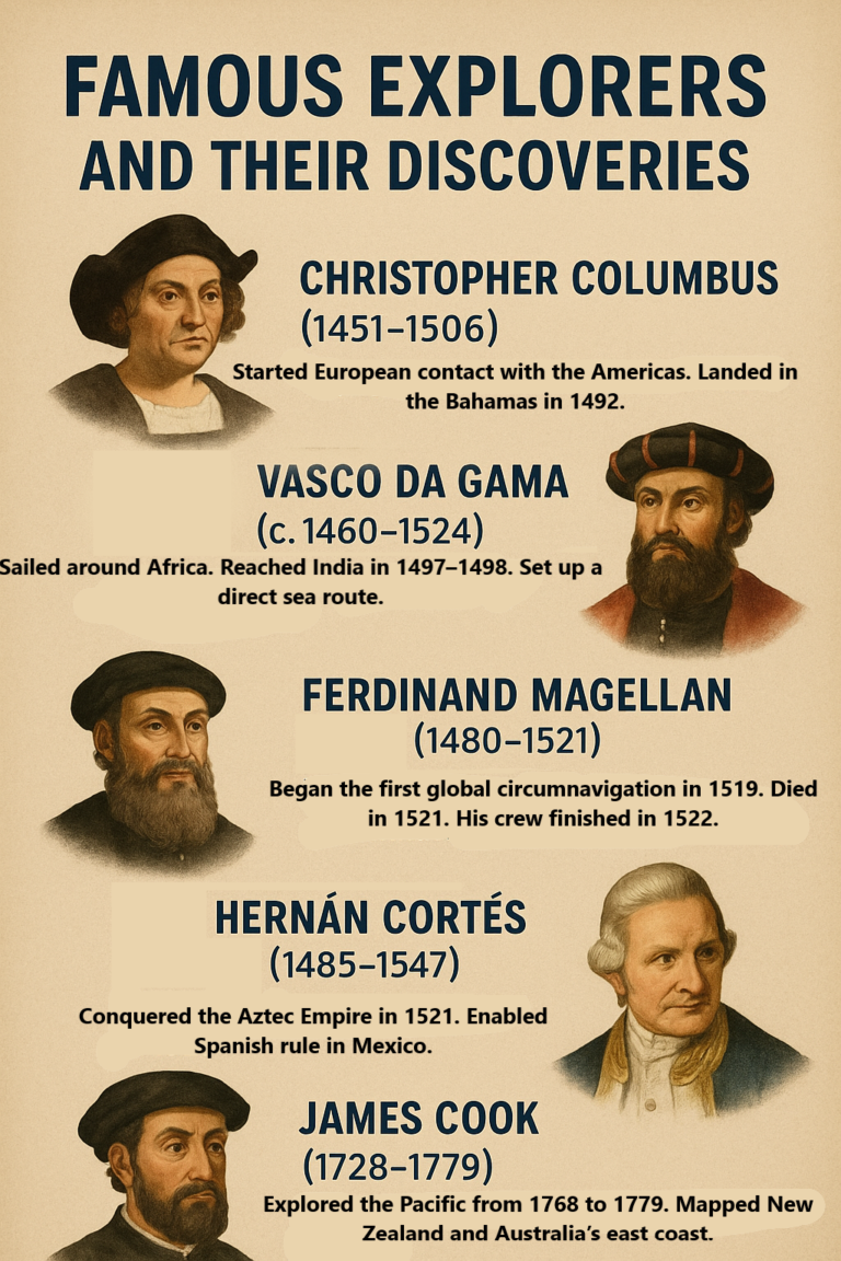 Famous Explorers