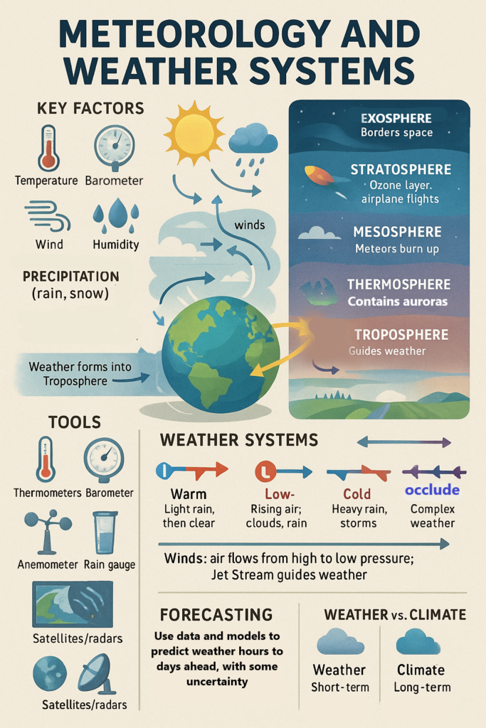 Meteorology Explained: Understanding Weather, Wind, and Clouds