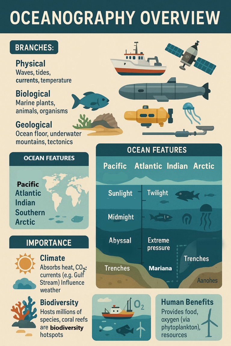 OCEANOGRAPHY OVERVIEW
