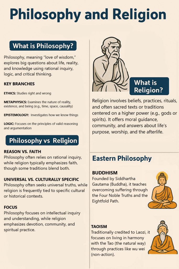 Philosophy and Religion: Understanding Eastern Thought and Practices