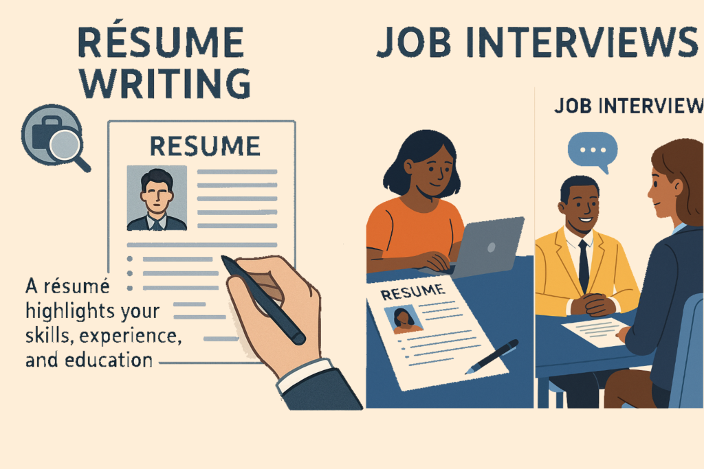 Building Your Career: Resume Writing and Job Interview Tips