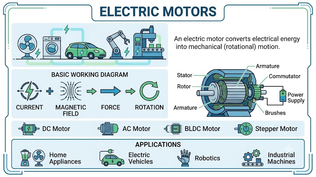 How Does an Electric Motor Work?