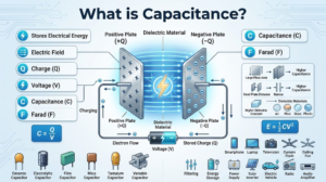 What Is Capacitance? Formula, Units and Applications