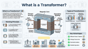 What Is a Transformer? Working Principle, Types and Uses