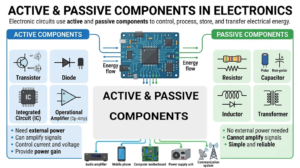 Active vs Passive Components: Differences and Examples