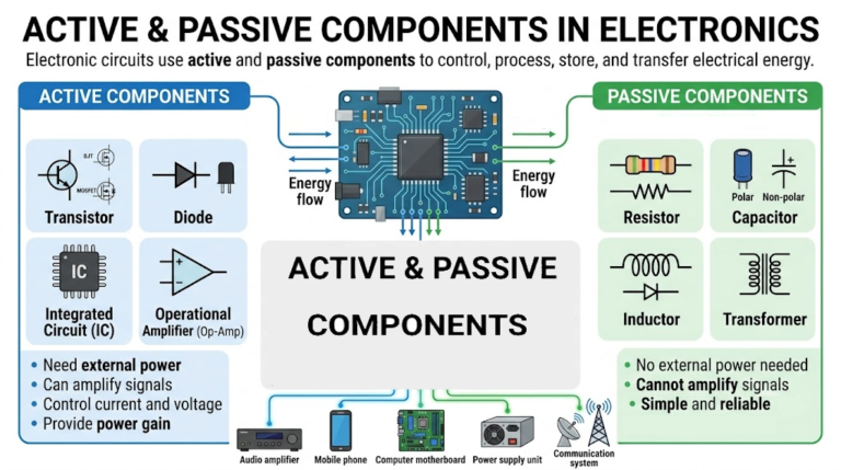 Active and Passive Components