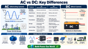 AC vs DC: Key Differences Explained for Beginners