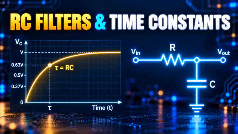 RC Filters and Time Constants: A Beginner’s Guide