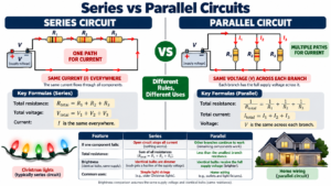 Series vs Parallel Circuits: Rules, Formulas, and Examples