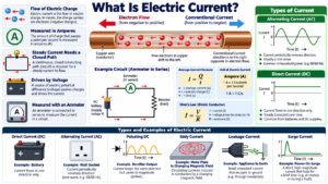 What Is Electric Current? Definition, Formula, and Types