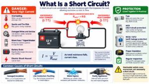 What Is a Short Circuit? Causes, Effects, and Protection